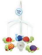 Baby Mix Plush carousel over the crib - Turtles - Cot Mobile