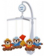 Baby Mix Plush Crib Toy - Teddy Bears With a Hat - Cot Mobile