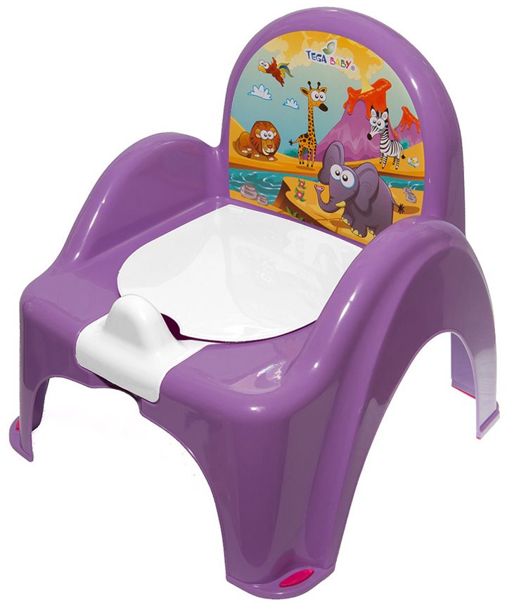 Purple store potty chair