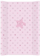 CEBA Baby Soft pad 70 cm profiled - Stars pink - Changing Pad