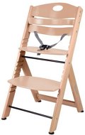 Jídelní židlička BabyGO FAMILY XL hnědá - Jídelní židlička