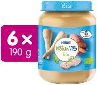 NESTLÉ NaturNes BIO Veal with parsnips and sweet potatoes 6 × 190 g - Baby Food