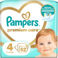 PAMPERS Premium Care veľkosť 4 (52 ks) - Jednorazové plienky