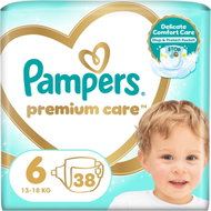 PAMPERS Premium Care veľkosť 6 (38 ks) - Jednorazové plienky