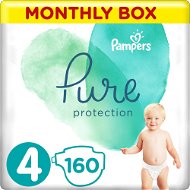 PAMPERS Pure Protection size 4 (160 pcs) - Baby Nappies