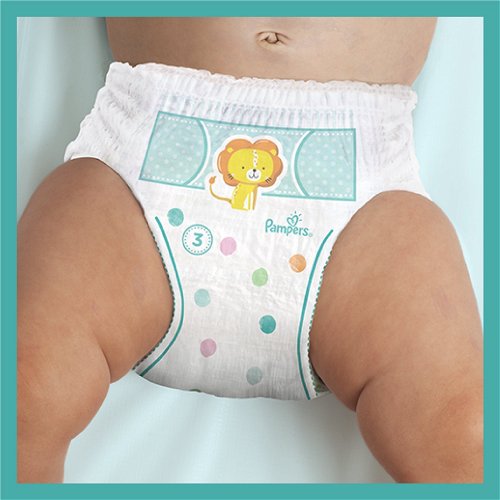 Pampers Taille 3 ( 4-9KG )72 Pcs
