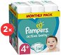 PAMPERS Active Baby size 4+, 328 pcs - Disposable Nappies
