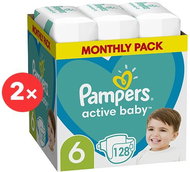 PAMPERS Active Baby size 6, 256 pcs - Disposable Nappies