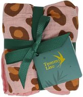 TOMMY LISE Coral Leopard Set (70 × 70cm) - Cloth Nappies