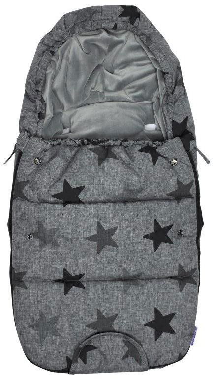 My babiie footmuff grey stars best sale