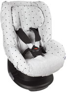 Dooky Seat Cover Group 1 Light Grey Crowns - Child Car Seat Cover