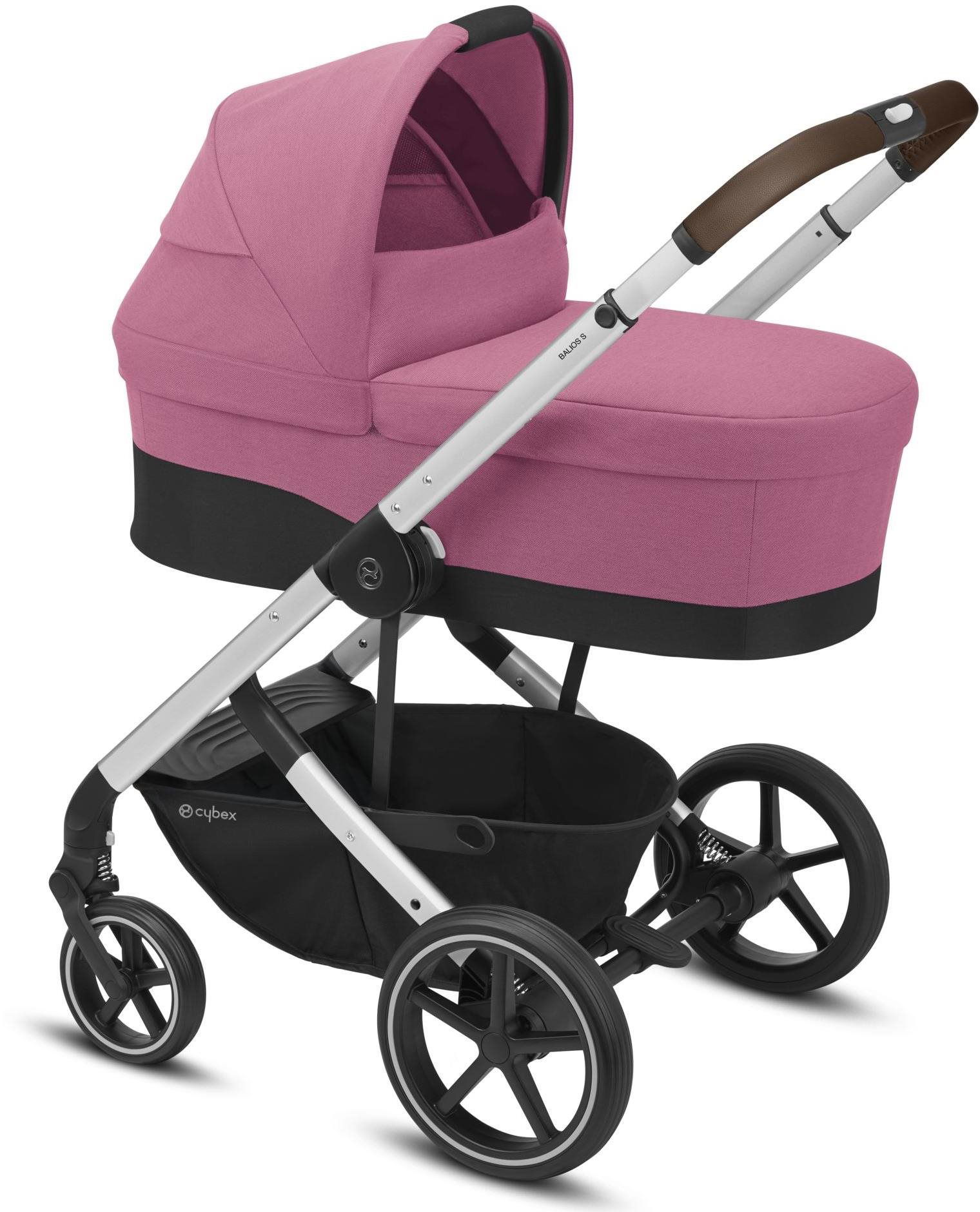 Cybex Balios S Lux SLV Magnolia Pink 2021 Baby Buggy Alza.cz