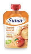 Sunar Fruit Slurry - Apple and Peach 12 × 120g - Baby Food