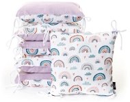 Eseco Pillow mantinel, rainbow - Crib Bumper