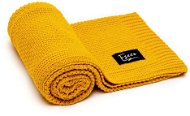 Eseco Knitted Blanket - Mustard - Blanket
