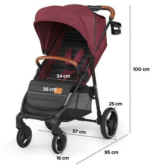 Kinderkraft buggy pushchair grande best sale