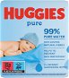 Baby Wet Wipes HUGGIES Pure Triplo (3 × 56 pcs) - Dětské vlhčené ubrousky