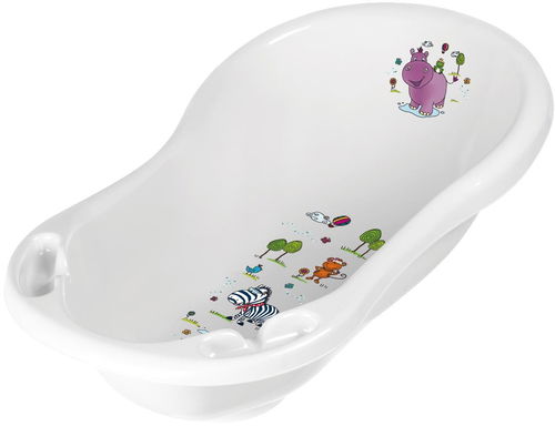 KEEEPER Dětská vanička 84 cm "Hippo" bílá - Dětská vanička - Hlavní obrázek