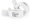 Stroller clip white