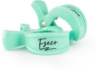 Eseco Clip on a pastel mint stroller - Pram Pegs