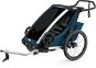 THULE CHARIOT CROSS 1 Majolica Blue - Child Bicycle Trailer