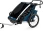 THULE CHARIOT CROSS 2 Majolica Blue - Child Bicycle Trailer