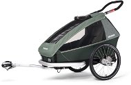 CROOZER KID FOR 1 PLUS Vaaya 2v1 Jungle Green 2020 - Dětský vozík za kolo