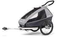 CROOZER KID FOR 1 Keeke 2in1 Stone Grey 2020 - Child Bicycle Trailer
