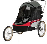 WIKE SOFTIE 3in1 Red - Child Bicycle Trailer