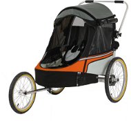 WIKE SOFTIE 3in1 Orange - Child Bicycle Trailer