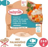 BABYNAT Carrots and Potatoes with Cod 260g - Baby Food
