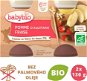 BABYBIO Apple Strawberry 2 × 130g - Baby Food