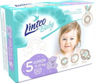 LINTEO Baby Premium JUNIOR (11-21 kg) 42 pcs - Disposable Nappies