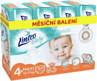 LINTEO Baby Prémium MAXI+ (10 – 17 kg) 184 ks - Jednorazové plienky