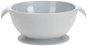 Lässig Bowl Silicone grey with suction pad - Detská miska