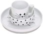 Lässig Dish Set Porcelain Little Chums cat - Gyerek étkészlet