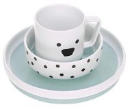 Lässig Dish Set Porcelain Little Chums dog - Gyerek étkészlet