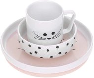 Lässig Dish Set Porcelain Little Chums mouse - Gyerek étkészlet