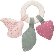 Lässig Teether Ring Natural Rubber butterfly - Baby Teether