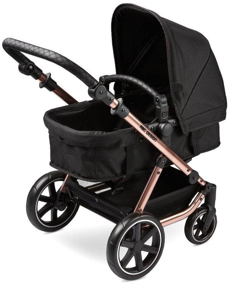 Rose gold cheap and grey pram