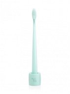 NATURAL FAMILY ORGANIC Toothbrush & Stand - Mint - Children's Toothbrush