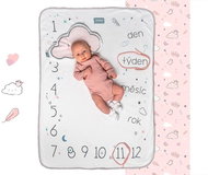 SNAP THE MOMENT Photo Deck - Dusty Pink - Blanket