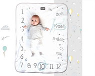 SNAP THE MOMENT Photo Blanket - Pastel Grey - Blanket
