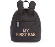 CHILDHOME My First Bag Black - Detský ruksak