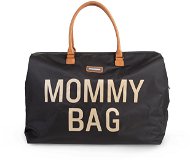 CHILDHOME Mommy Bag Black Gold - Pelenkázó táska