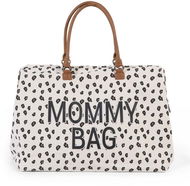 Prebaľovacia taška na kočík CHILDHOME Mommy Bag Canvas Leopard - Přebalovací taška