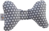LALALU Pillow Elephant Ears Grey Cross - Pillow