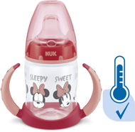 NUK Mickey Bottle with Temperature Control 150ml Red - Children's Water Bottle