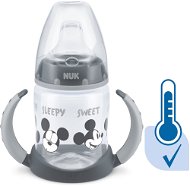 NUK Mickey Bottle with Temperature Control 150ml Grey - Children's Water Bottle