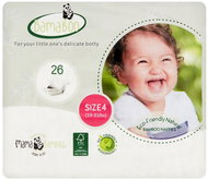 Mama Bamboo Bambusové pleny Premium Maxi 9–14 kg 26 ks - Jednorázové pleny
